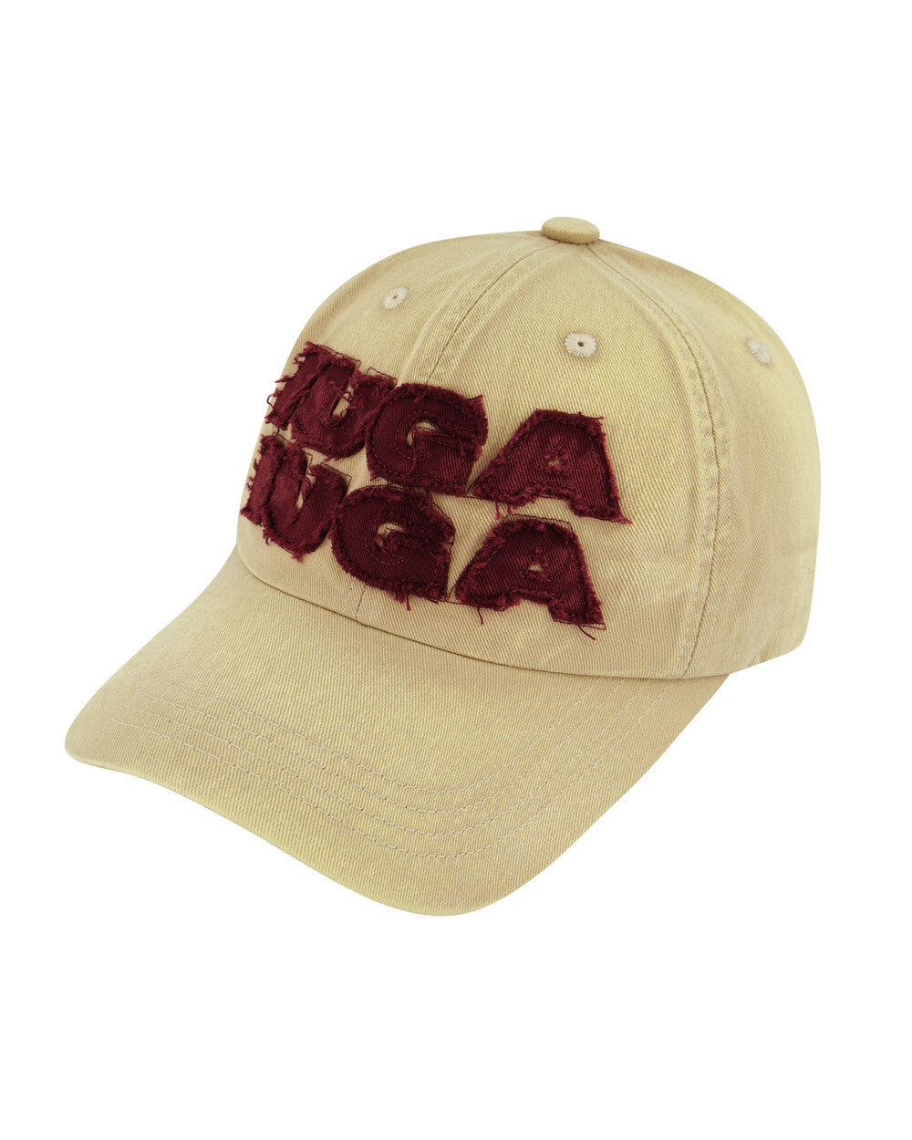 IUGA - Washed Patch Ball Cap (Beige)