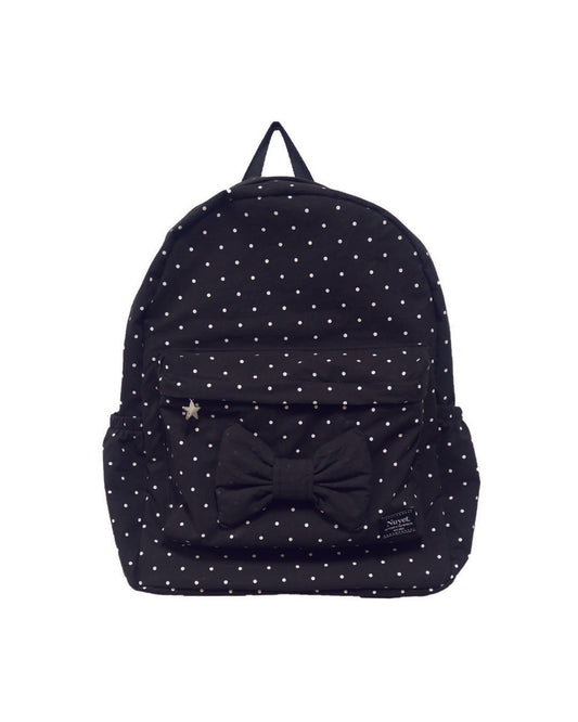 Nuyet - Polka dot ribbon backpack