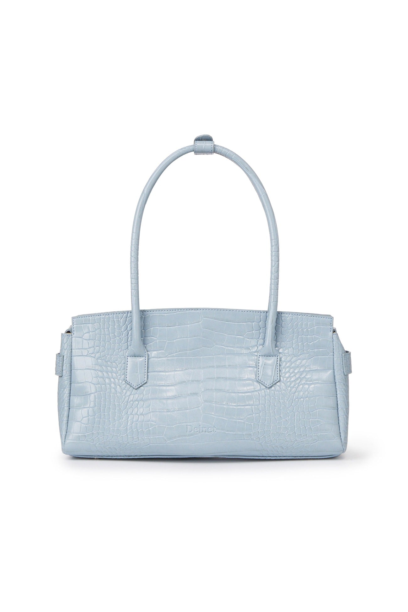 Deinet - CROCODILE PATTERN TWO-WAY BAG IN SKY BLUE
