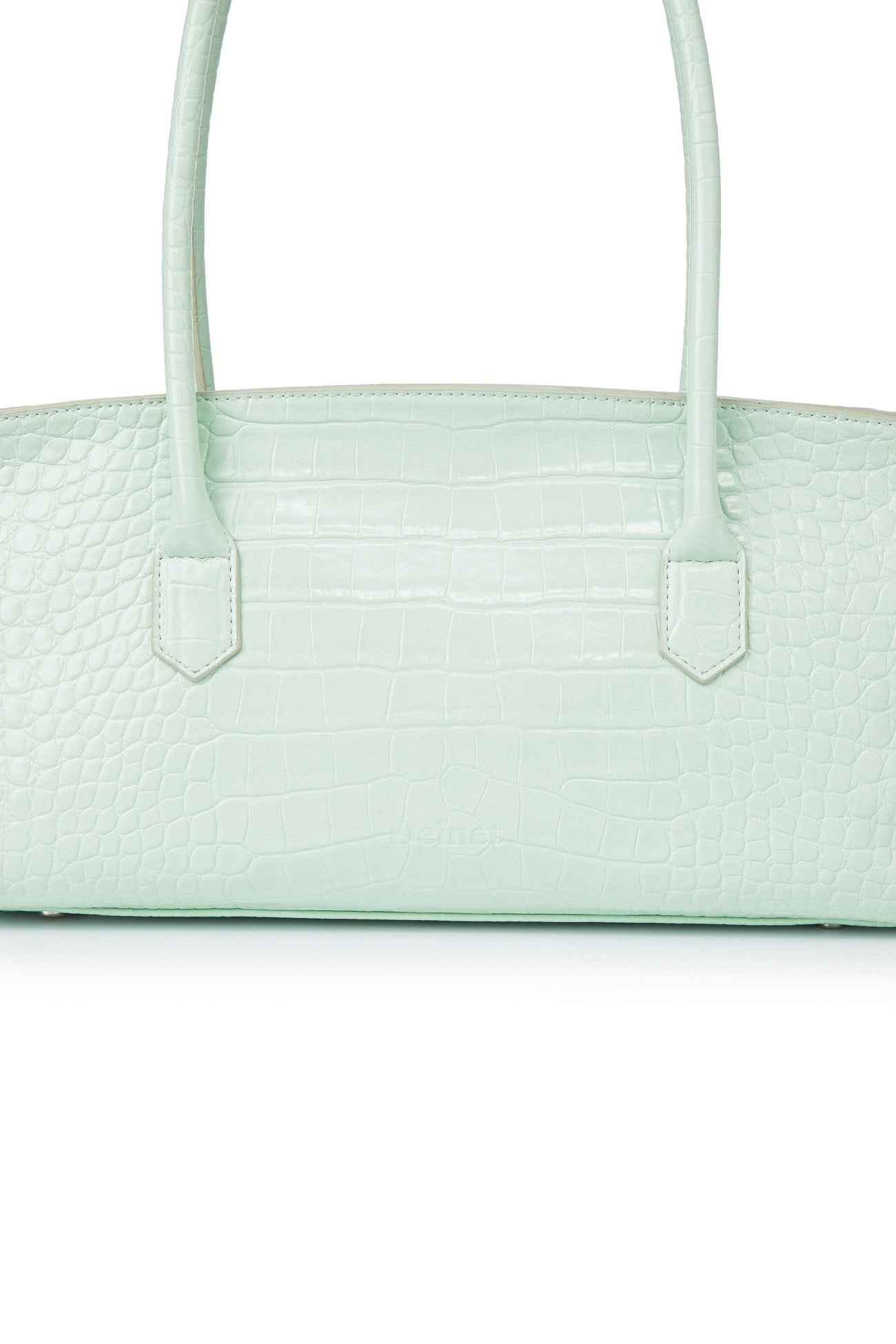 Deinet - CROCODILE PATTERN TWO-WAY BAG IN MINT