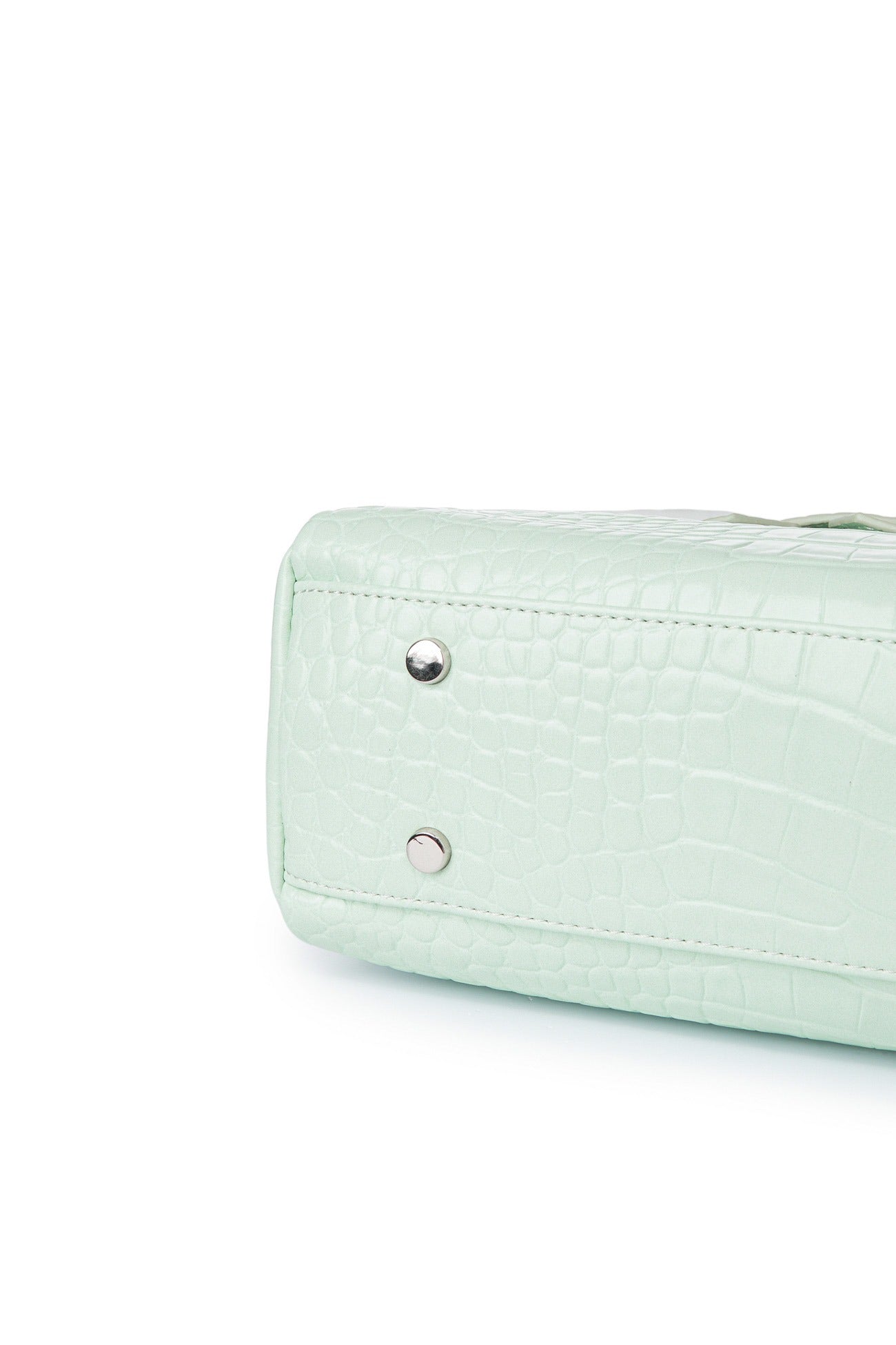 Deinet - CROCODILE PATTERN TWO-WAY BAG IN MINT
