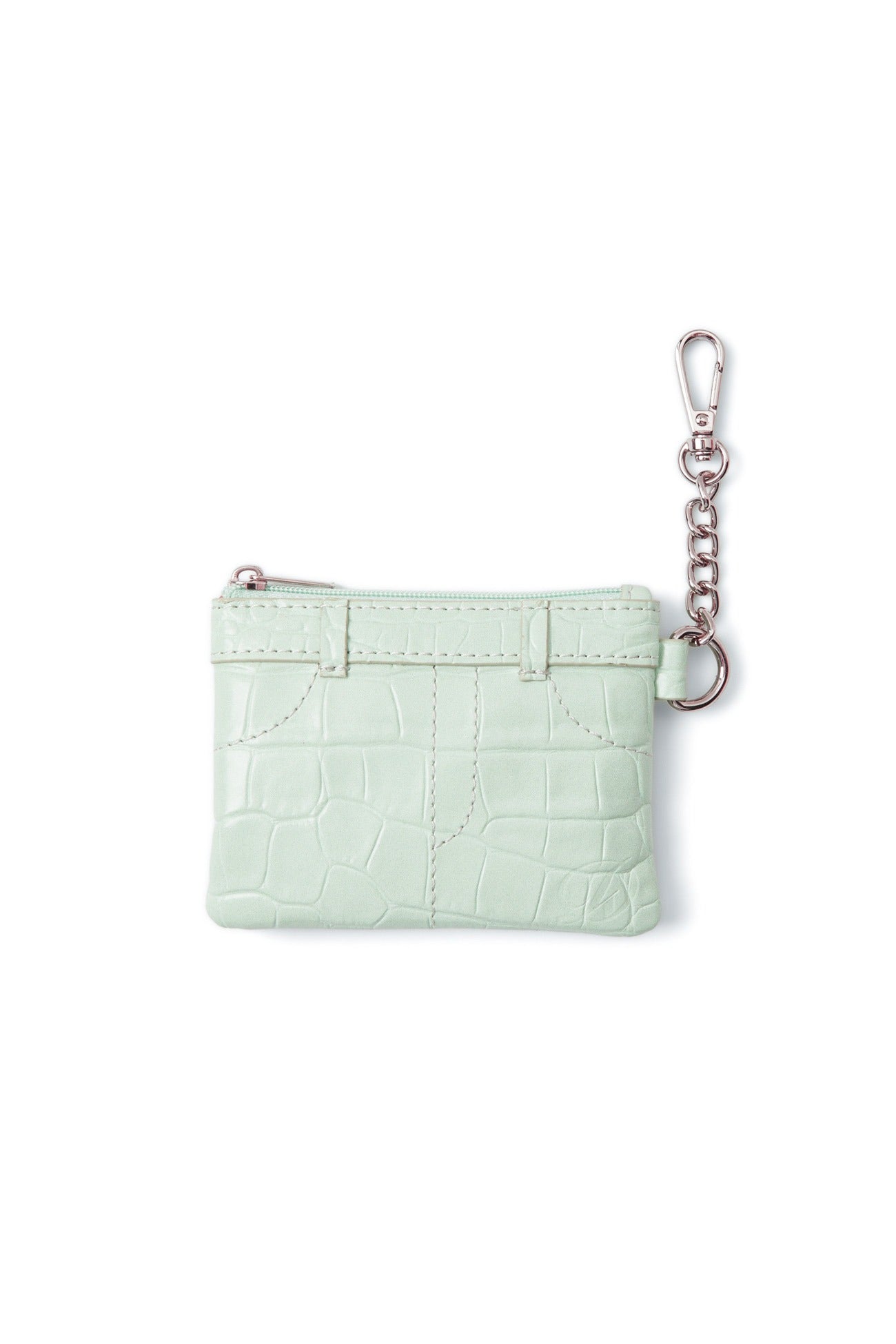 Deinet - CROCODILE PATTERN TWO-WAY BAG IN MINT