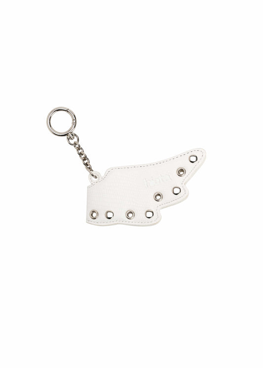 Hieta - Ellie Angel Keyring / White
