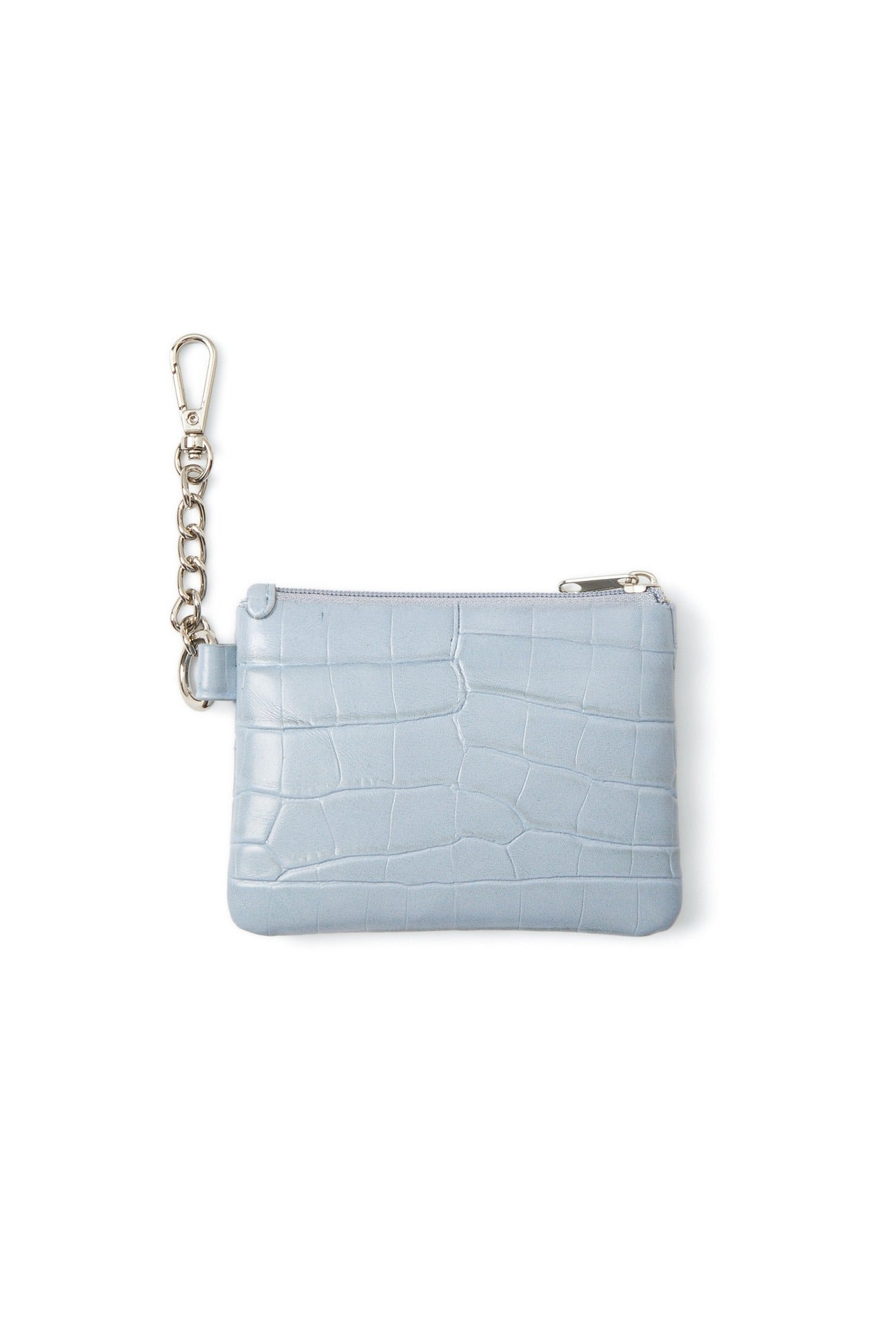 Deinet - CROCODILE PATTERN TWO-WAY BAG IN SKY BLUE