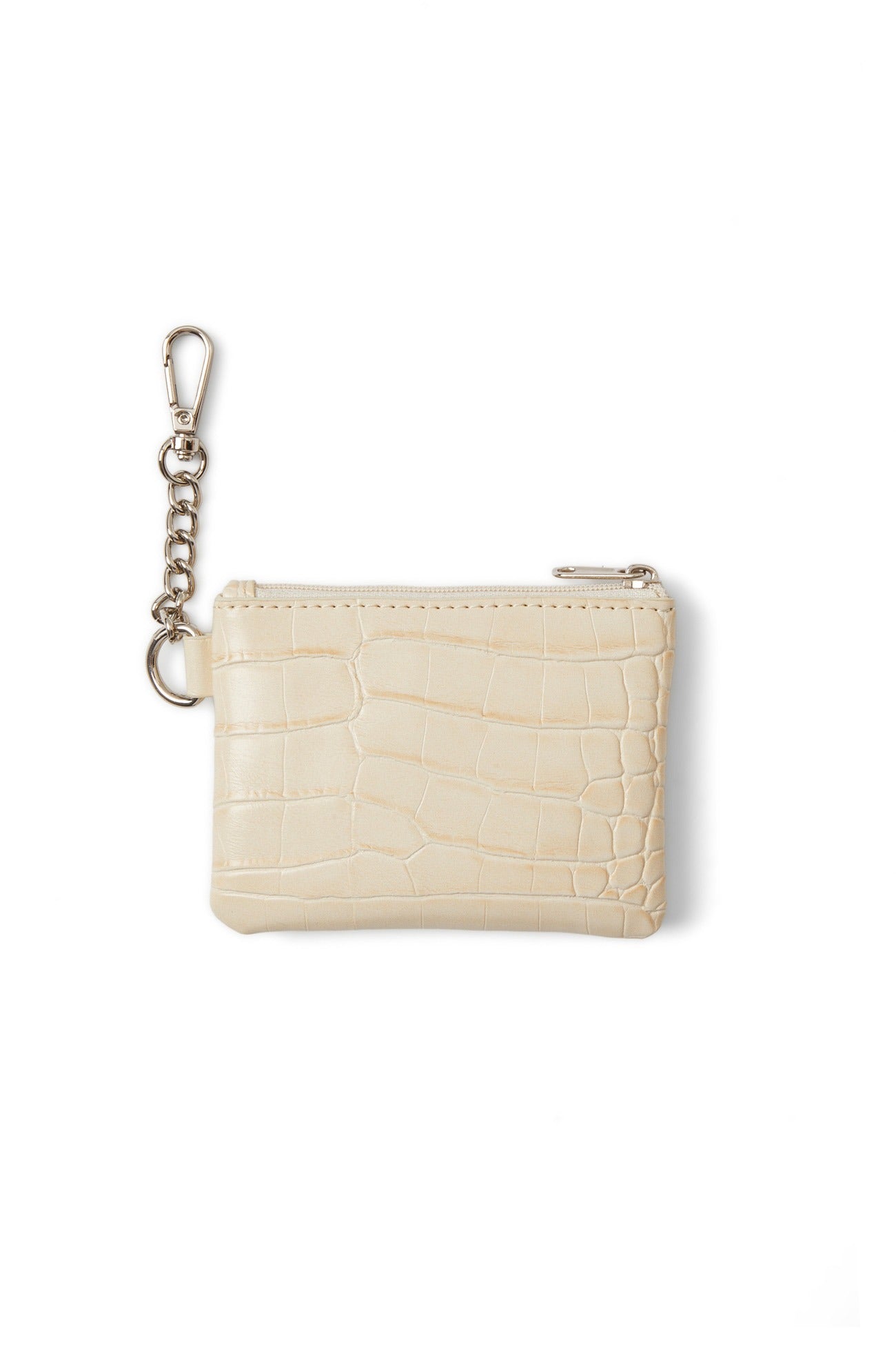 Deinet - CROCODILE PATTERN TWO-WAY BAG IN CREAM