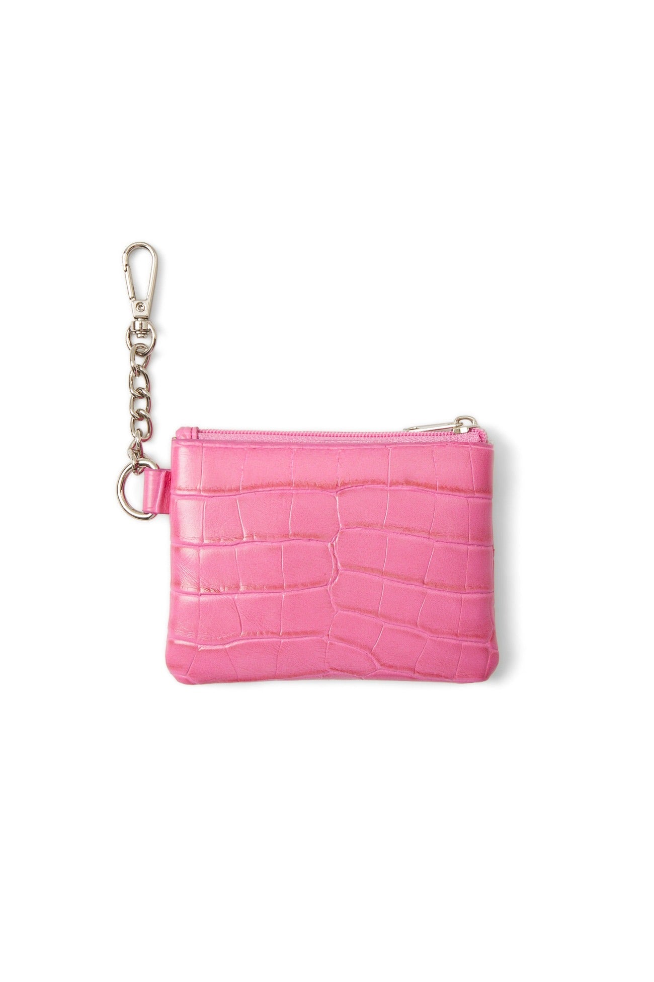 Deinet - CROCODILE PATTERN TWO-WAY BAG IN HOT PINK