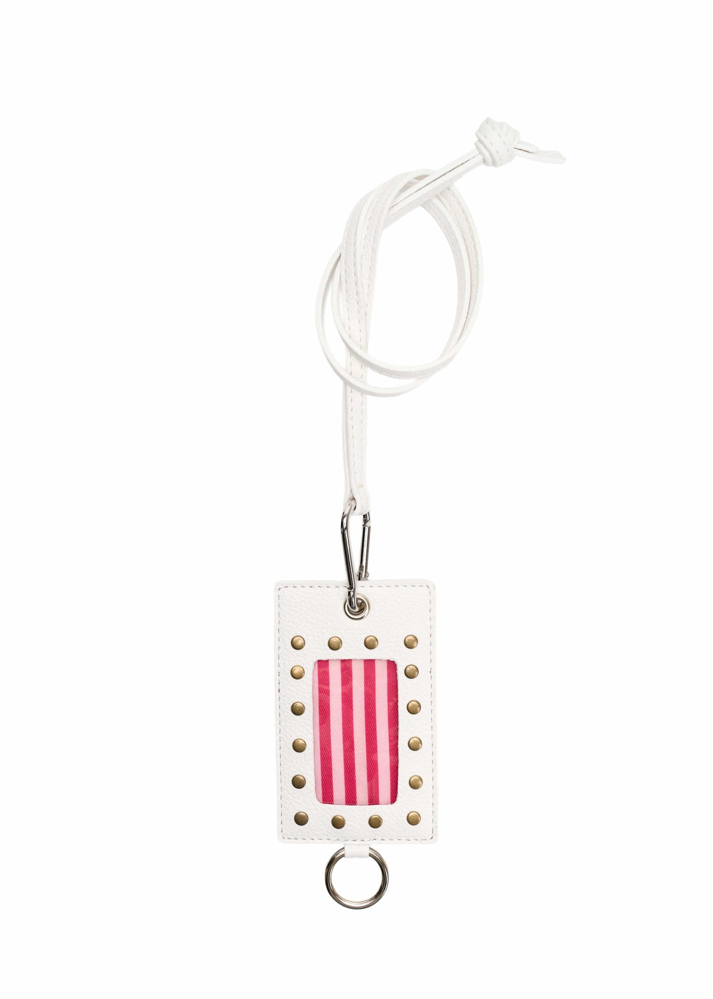 Hieta - Joya ID Keyring / White