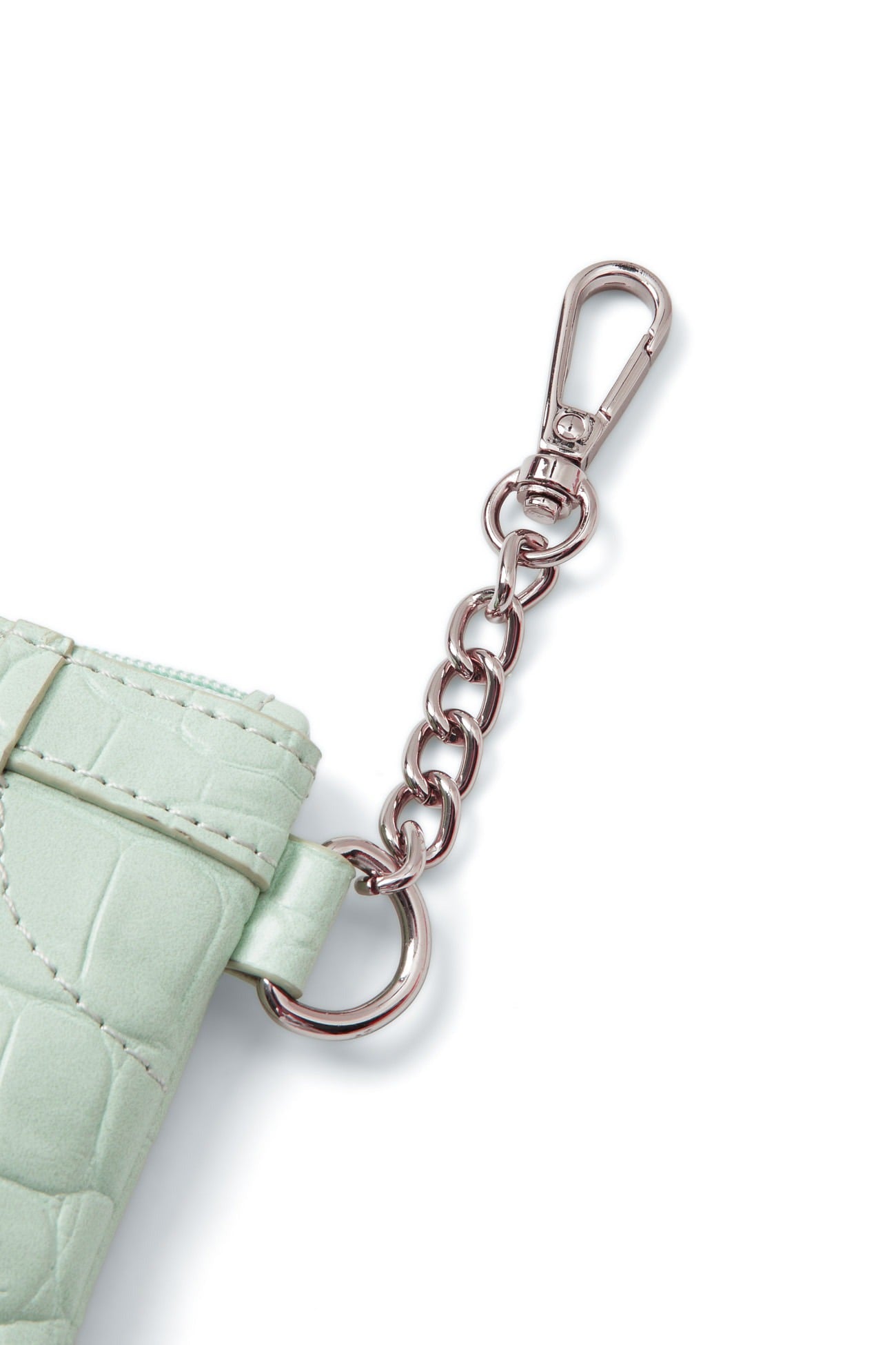 Deinet - CROCODILE PATTERN TWO-WAY BAG IN MINT
