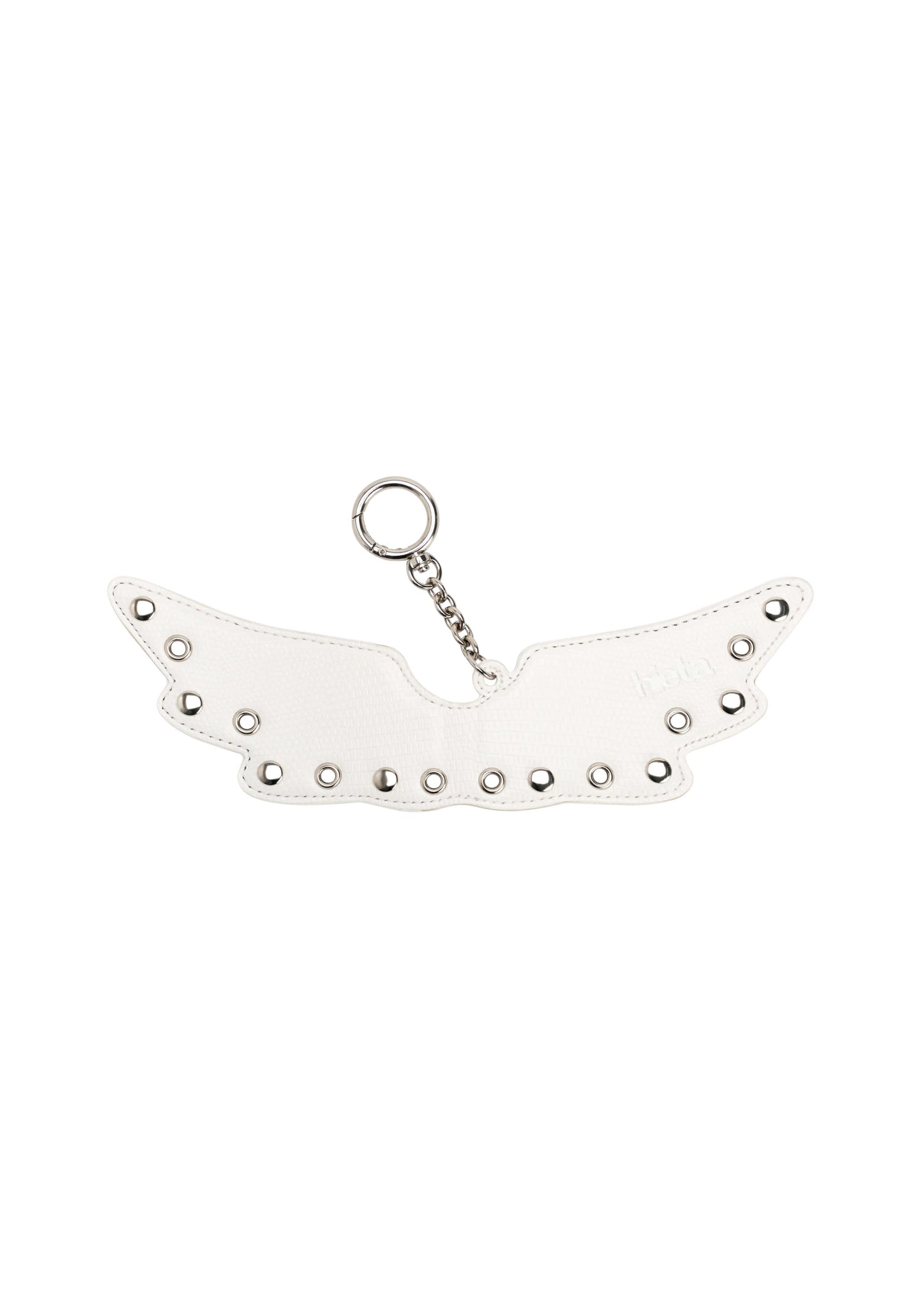 Hieta - Ellie Angel Keyring / White