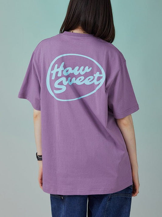 NJ How Sweet 티셔츠 (PURPLE) M size
