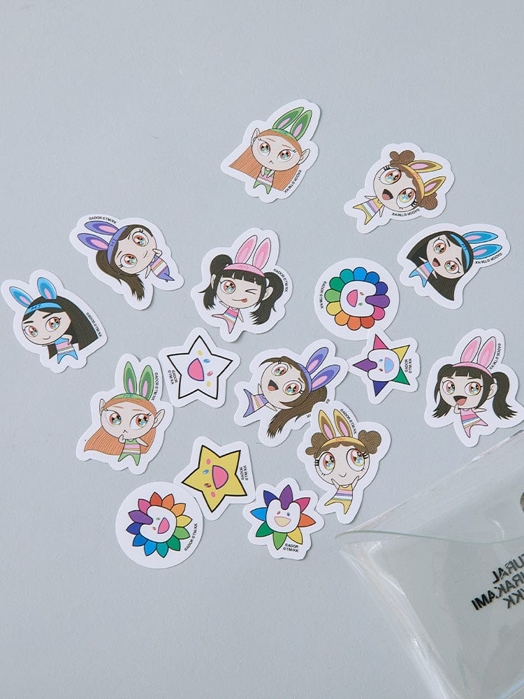 NewJeans x MURAKAMI PVC STICKER PACK