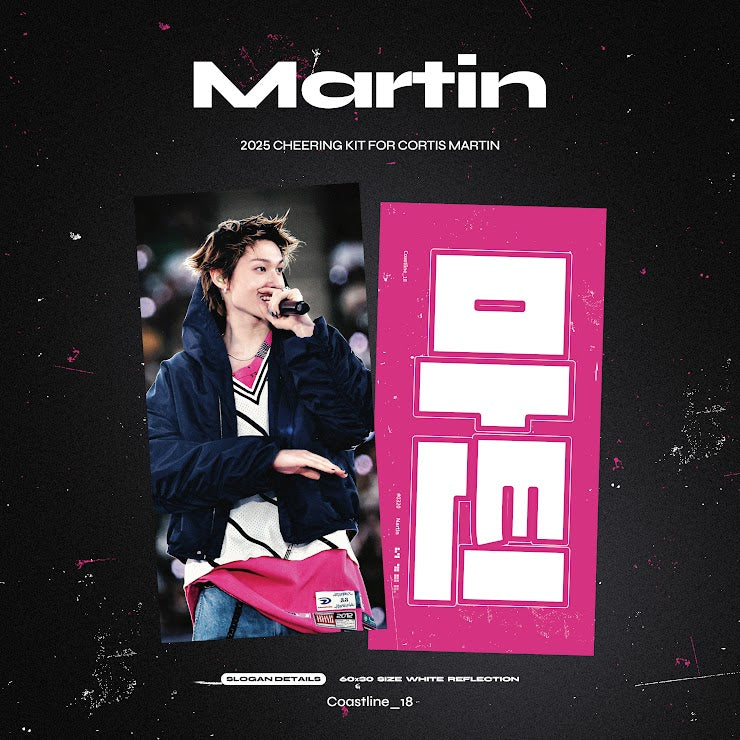 CORTIS - 2025 CHEERING KIT FOR MARTIN 2.0 @Coastline_18
