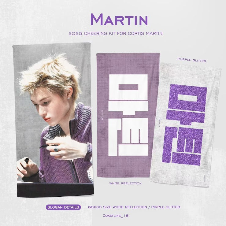 CORTIS - 2025 CHEERING KIT FOR MARTIN 2.0 @Coastline_18