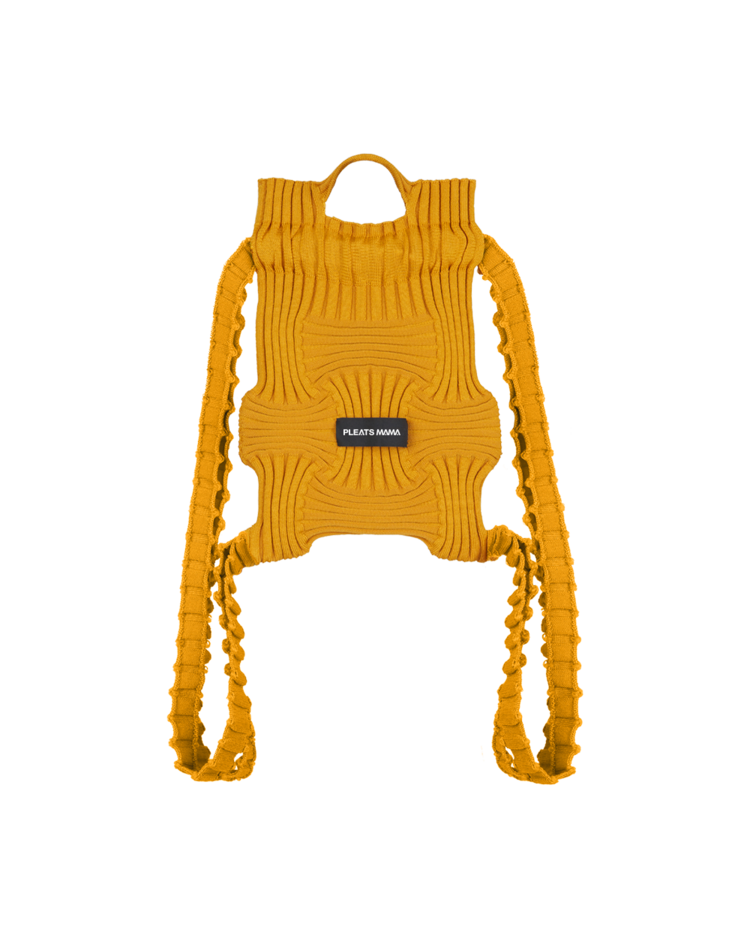 Puzzle Bag - Mini BackPack Mustard