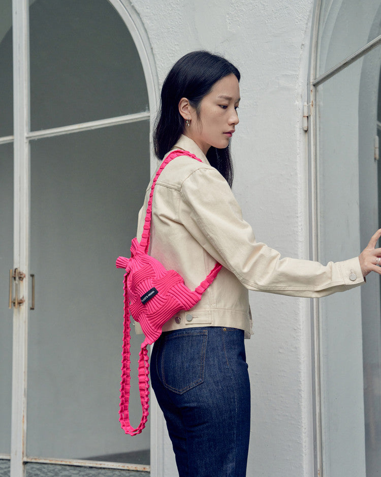 Puzzle Bag - Mini BackPack Pink