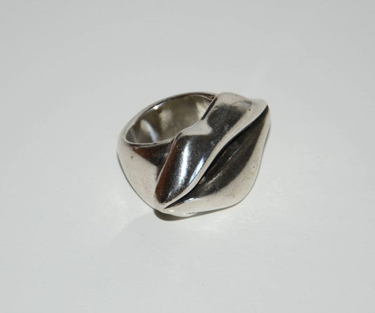 西班牙品牌OA-厚鍍銀 zamak 戒指