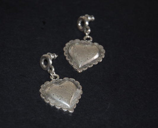 西班牙品牌OA-heart drop earrings