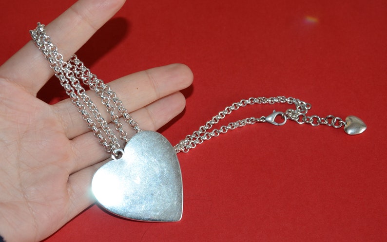 西班牙品牌OA－big heart pendant necklace