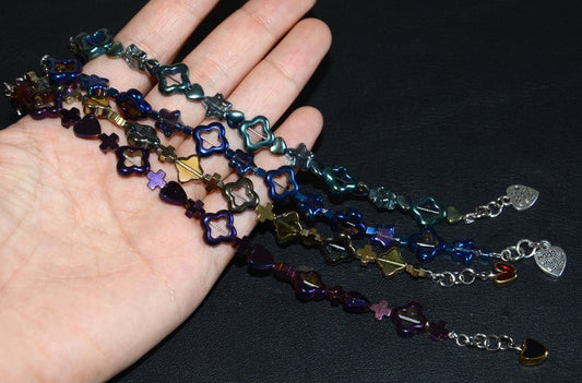 西班牙品牌OA-仿舊玻璃珠手鍊