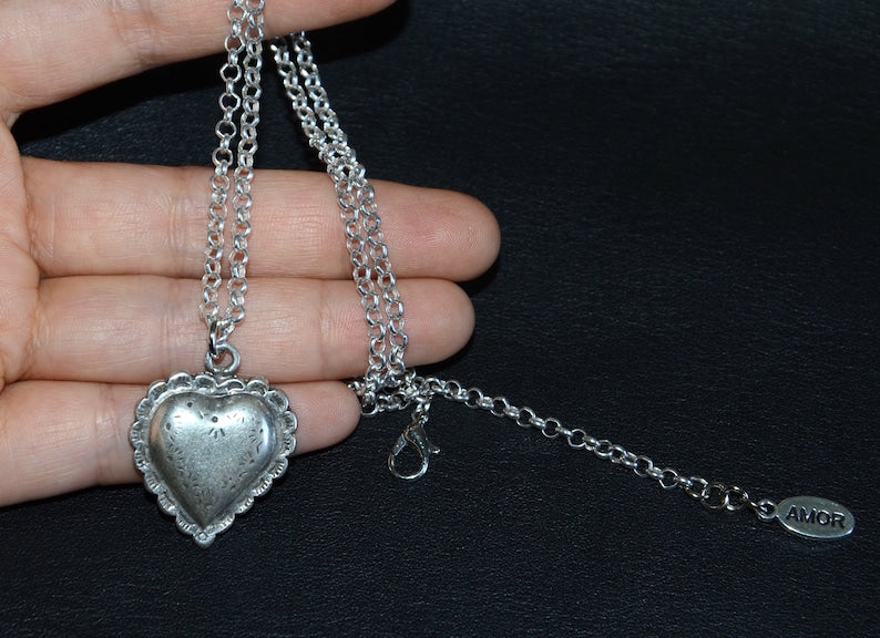 西班牙品牌OA－heart pendant necklace