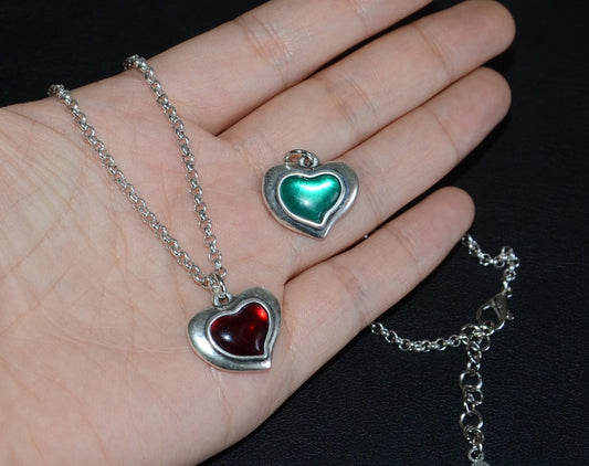 西班牙品牌OA-心型吊墜項鍊