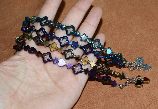 西班牙品牌OA-仿舊玻璃珠手鍊