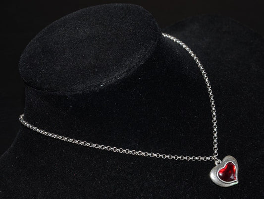 西班牙品牌OA-心型吊墜項鍊