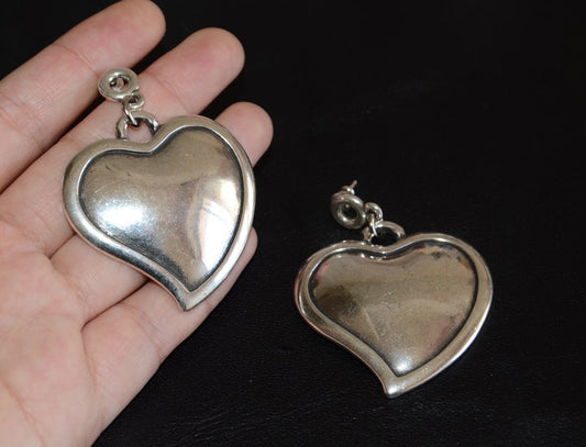 西班牙品牌OA-heart decorative earrings