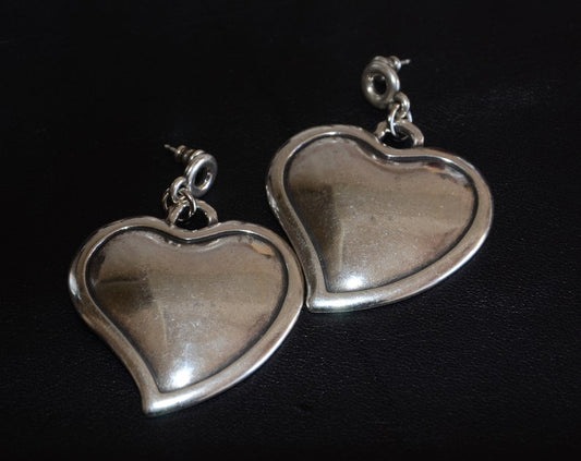 西班牙品牌OA-heart decorative earrings
