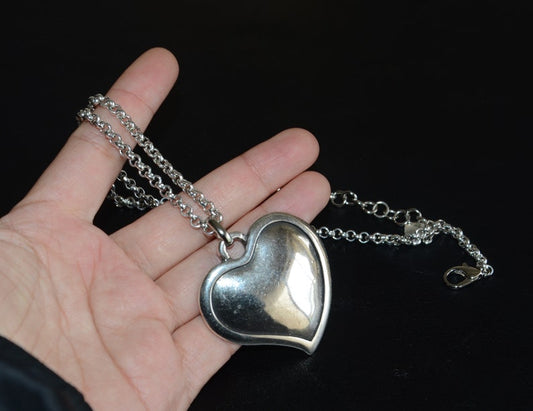 西班牙品牌OA-big heart pendant necklace