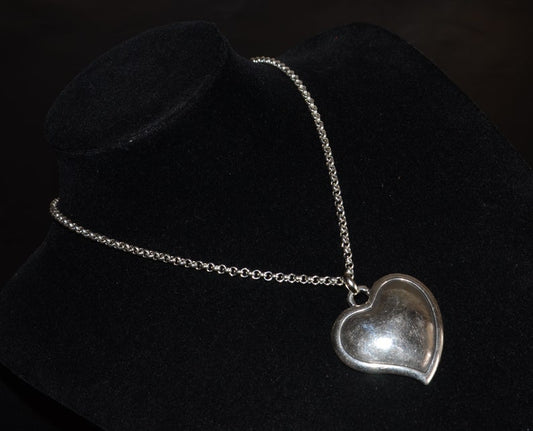 西班牙品牌OA－big heart pendant necklace