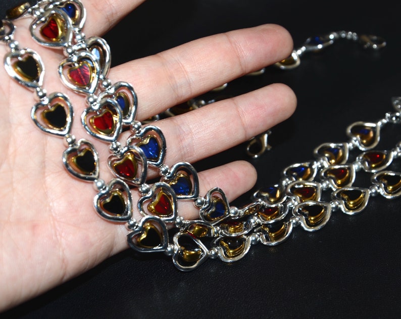 西班牙品牌OA－heart beaded necklace